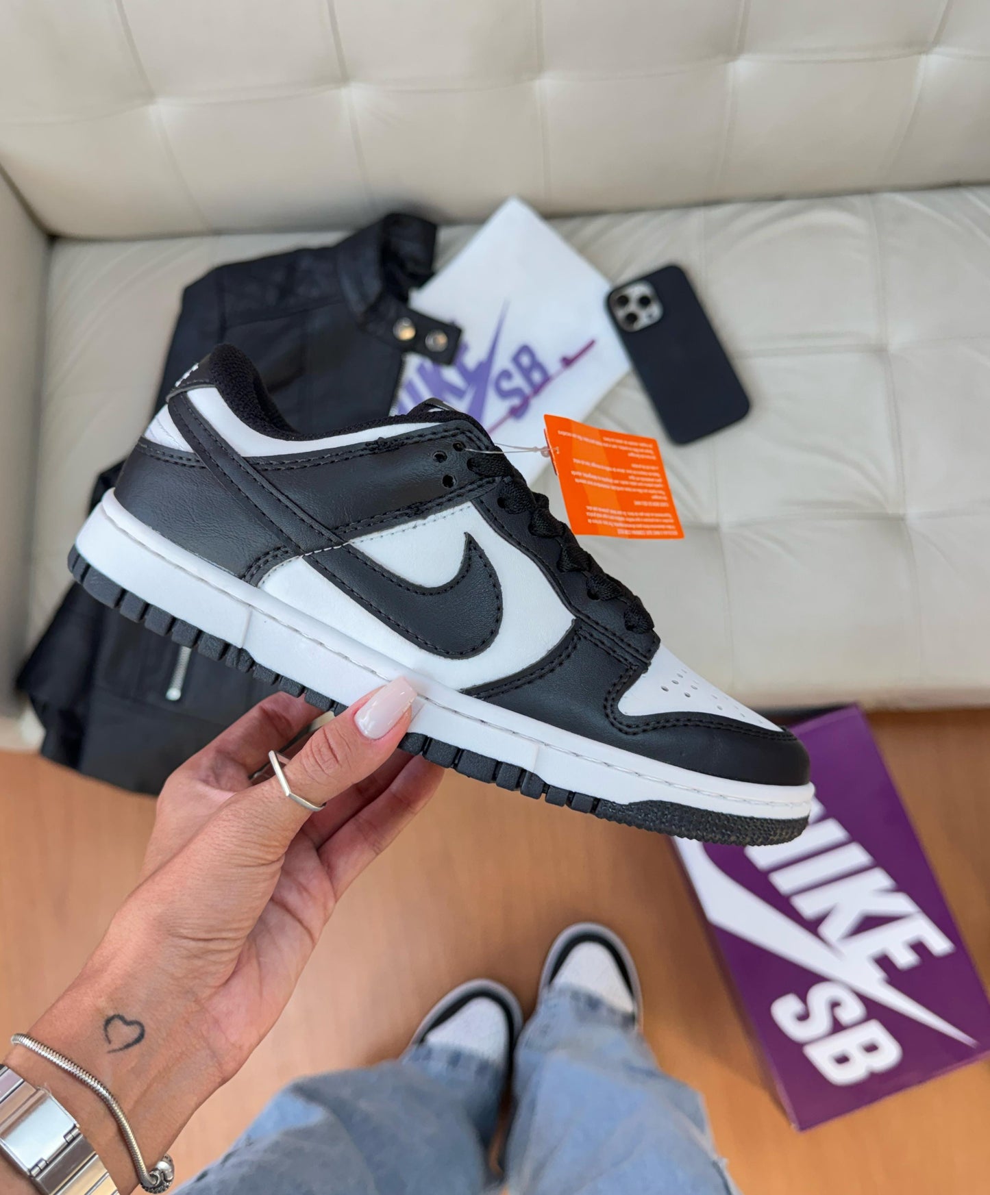 Tênis Dunk Low Panda – Versatilidade total com DNA das ruas