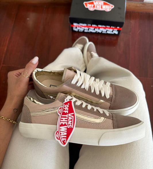 Tênis Vans Old Skool Bronze – Clássico do skate com personalidade marcante