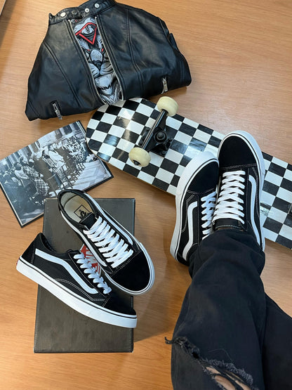 Tênis Vans Old Skool Preto e Branco – Clássico do skate, ícone da moda urbana