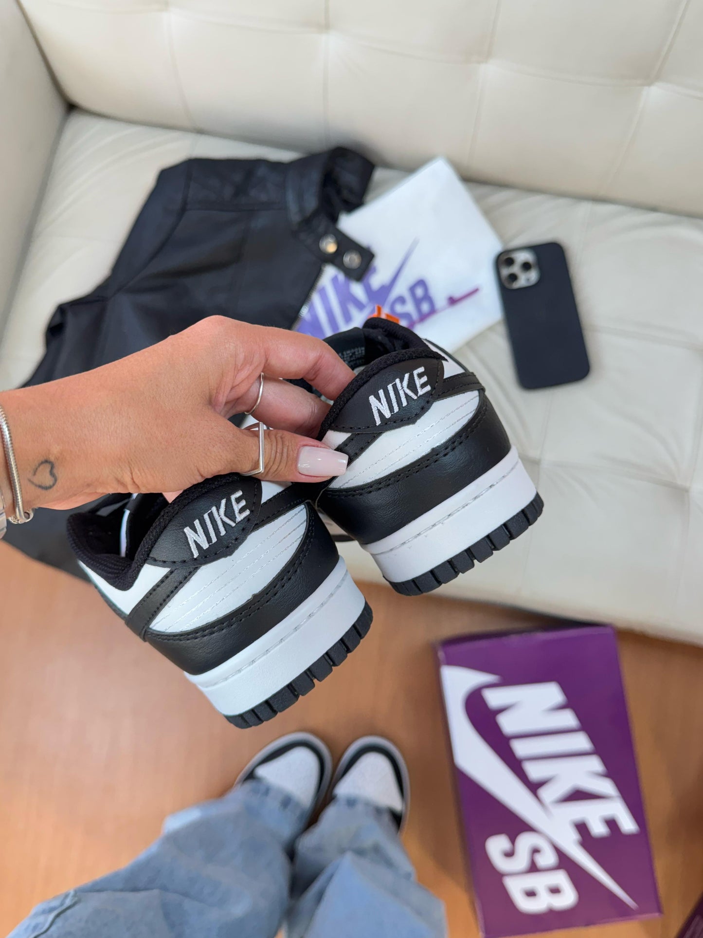 Tênis Dunk Low Panda – Versatilidade total com DNA das ruas