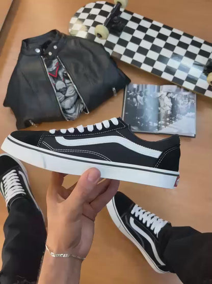Tênis Vans Old Skool Preto e Branco – Clássico do skate, ícone da moda urbana